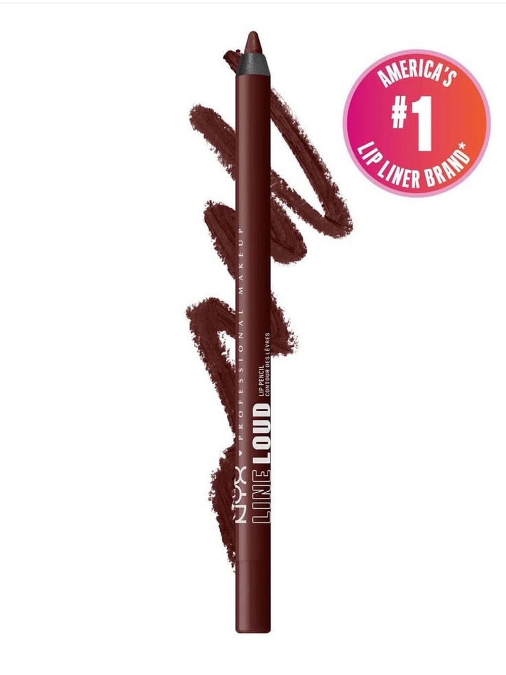 NYX Professional Makeup Line Loud Longwear Lip Liner- 34 Make A Statement NIP